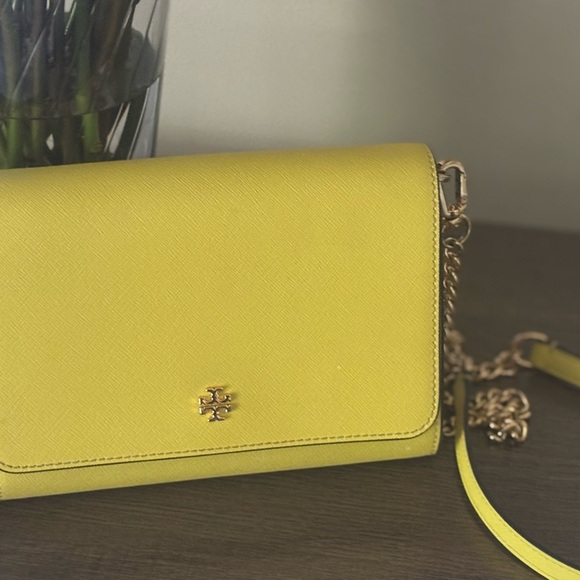 Tory Burch Vibrant Yellow Crossbody Bag - Picture 2 of 5
